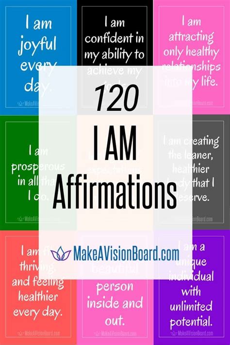 I Am Affirmations - 120 Empowering Affirmations + A Free Printable PDF ...