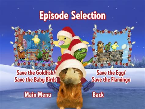 Wonder Pets Save the Reindeer SD DVD Menu Set by Michael Perez at Coroflot.com