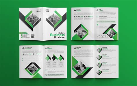 8 Page Business Brochure Templates – Creative and Modern Designs ...