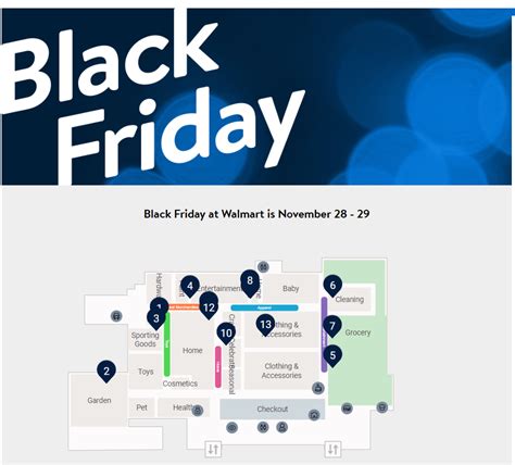 Walmart Has Released its Black Friday Store Maps | BlackFriday.com