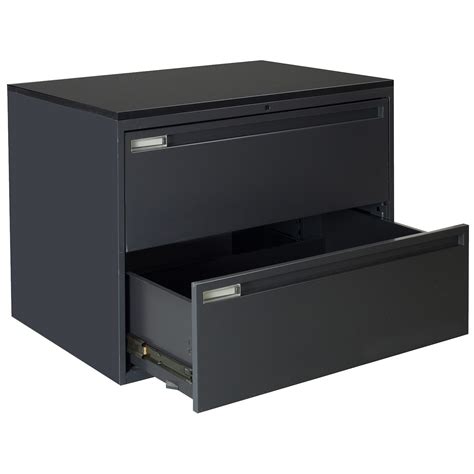 KI Used 2 Drawer 36 inch Lateral File Cabinet, Gray - National Office Interiors and Liquidators