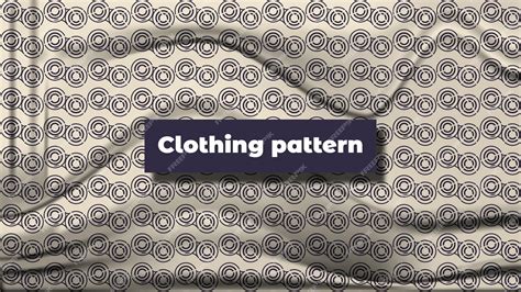 Premium Vector | Abstract clothing background pattern