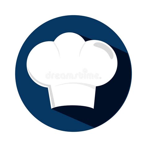 Chef hat silhouette icon stock vector. Illustration of cooking - 85800249