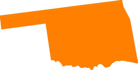 Oklahoma - Orange Clip Art at Clker.com - vector clip art online, royalty free & public domain