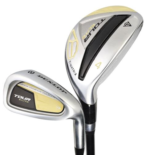 Dunlop Golf- Ladies Tour Elite Hybrid Irons Ladies Flex 3/4/5 Hybrids 6 ...