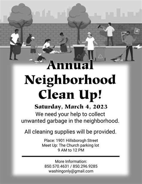 Providence Annual Neighborhood Clean Up | 1901 Hillsborough St, Tallahassee, FL 32310-5713 ...