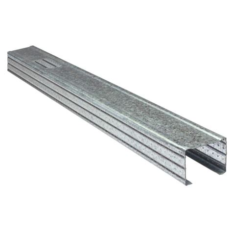 ClarkDietrich ProSTUD 20 1-5/8 in. x 10 ft. 20-Gauge EQ Galvanized Steel Wall Framing Stud ...