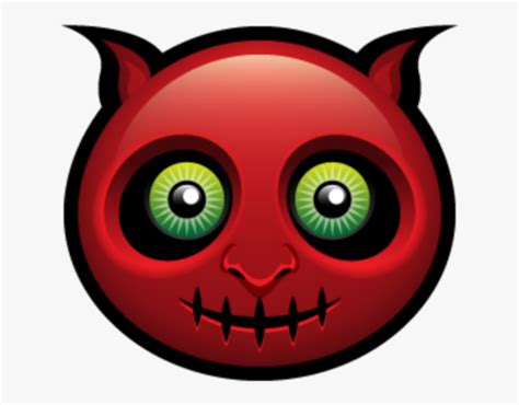 #mq #red #demon #devil #emoji #emojis - Halloween Avatars , Free ...