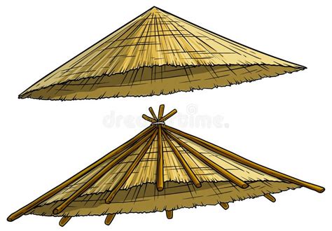 Asian Hat Isolated Straw Stock Illustrations – 2,163 Asian Hat Isolated ...