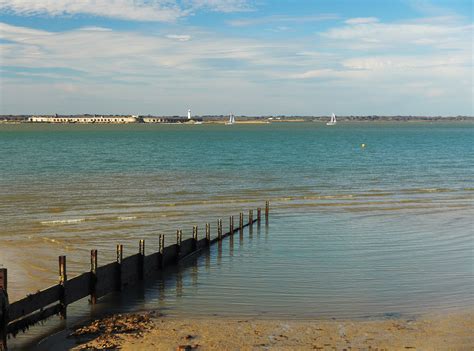 Colwell Bay Beach has a serene and idyllic atmosphere Isle of Wight