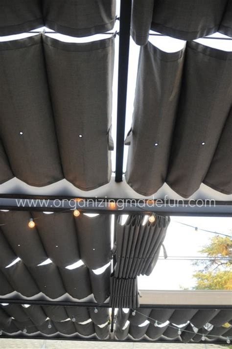 Pergola curtains | Covered patio, Pergola curtains, Patio shade