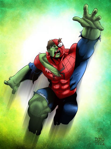 ArtStation - Hulk/Spider-Man Mashup