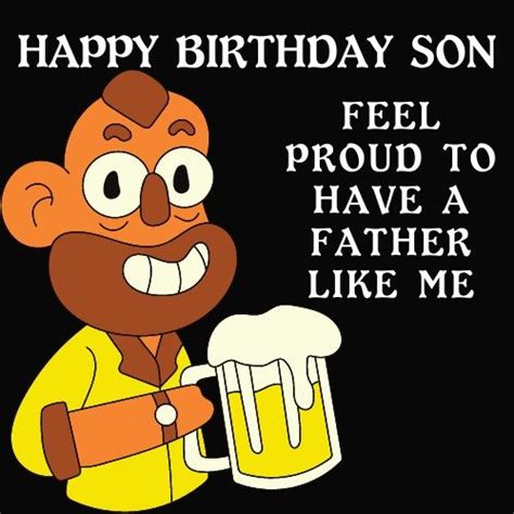 30 Funny Happy Birthday Memes for Son and Son-in-law: Don’t Stop Your ...