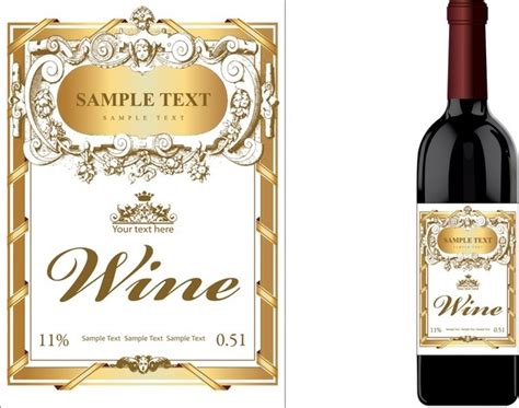 Wine Labels Template Why Is Wine Labels Template So Famous? - AH – STUDIO Blog