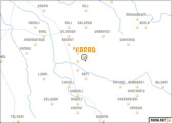 Karad (India) map - nona.net