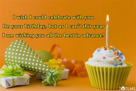 Advance Birthday Wishes, Messages, Quotes, and Pictures - Webprecis