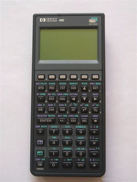 Calculadora científica hp 48g original años 90` - Vendido en Venta Directa - 57240815