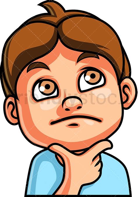 Thinking Face Clipart