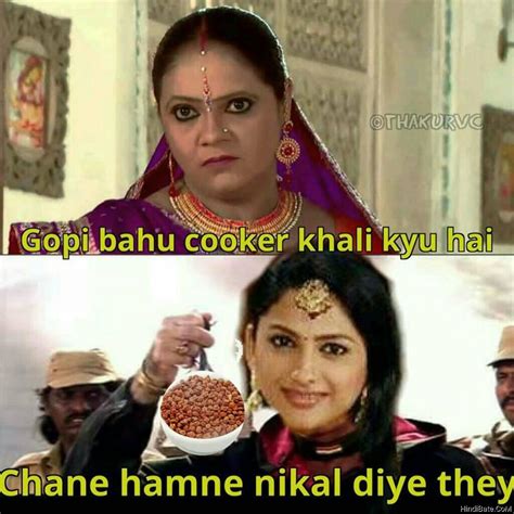 Saath Nibhana Saathiya's Kolika Ben And Gopi Bahu's Top Funny Memes ...