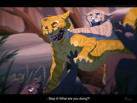 Lionpaw almost killed Crowfeather until Heatherpaw stopped him ...