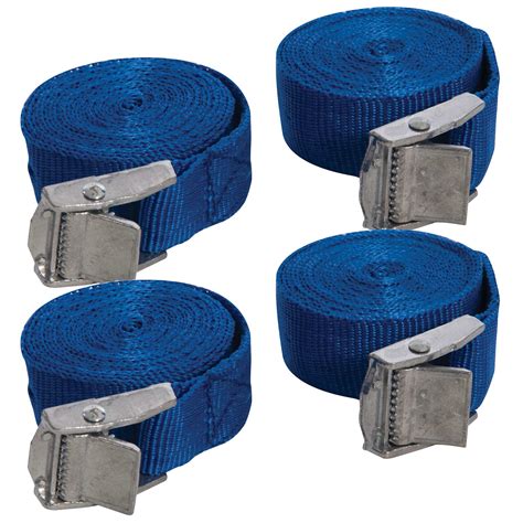 Silverline 449682 2 Piece Cam Buckle Tie Down Straps 2.5M X 25mm | Silverline 449682 2 Piece Cam ...