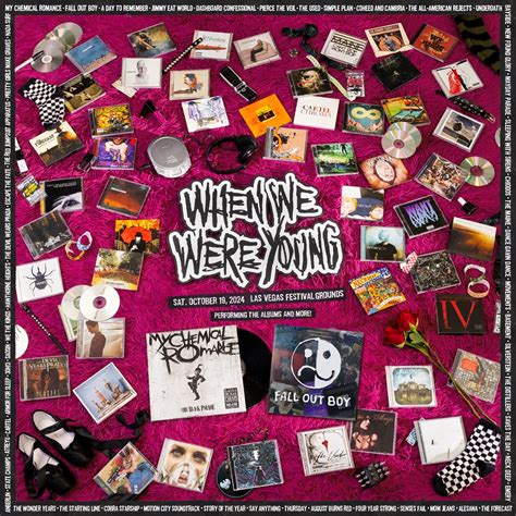 When We Were Young 2024 Lineup: My Chemical Romance, Pretty Girls Make Graves, & More