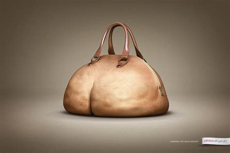 Pilates With Gerda Print Advert By Concept: Butt Bag | Ads of the World™