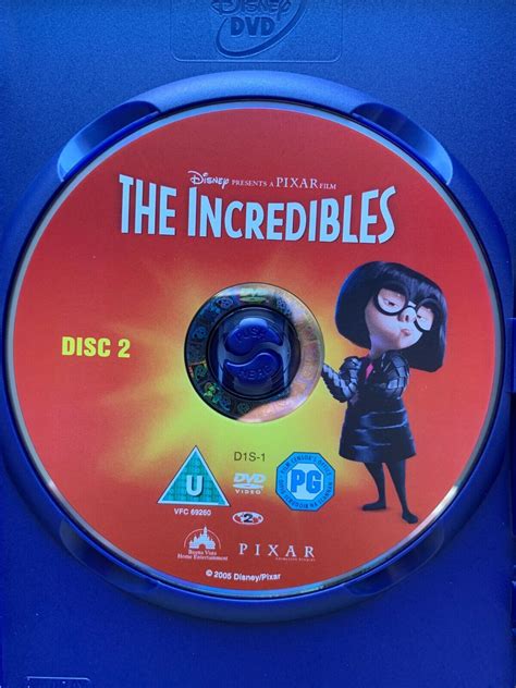 The Incredibles DVD 2004 1 Pixar Walt Disney India | Ubuy