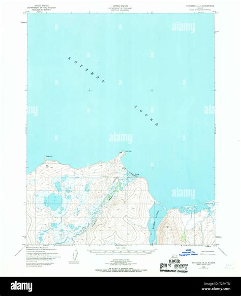 Kotzebue alaska map hi-res stock photography and images - Alamy