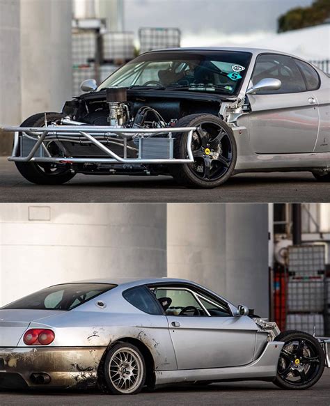 Auto Enthusiast Creates the World's First Rotary-Powered Ferrari 456 GT ...