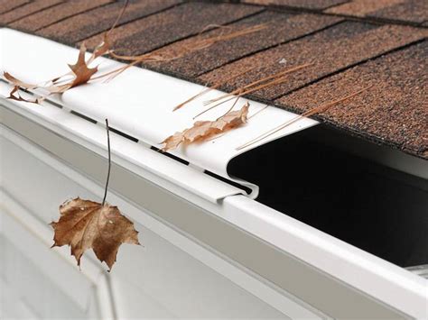 Gutter Guard Cover for Gutters in Roof of House, Villa, Apartment