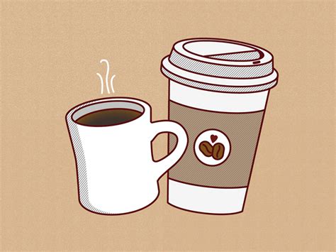 free coffee wallpaper :) by Alexis Rawlins on Dribbble