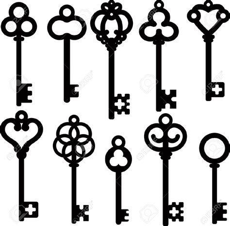 skeleton key - Google Search | Key drawings, Key tattoos, Antique keys