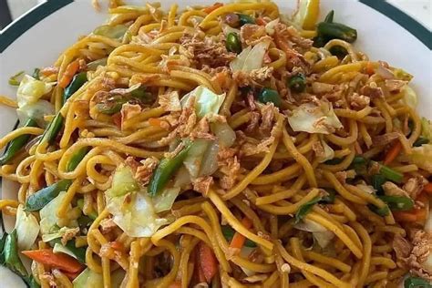 Resep bakmi goreng ala restoran China, bisa jadi ide jualan, dijamin ...