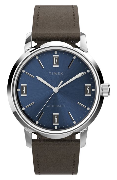 Timex marlin automatic 40mm blue – Artofit