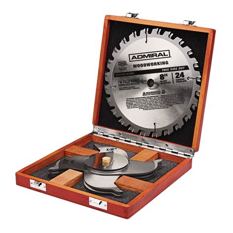 8 in. 24T Dado Circular Saw Blade Set