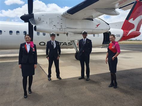 QANTAS NEW MILDURA FLIGHTS TAKE-OFF