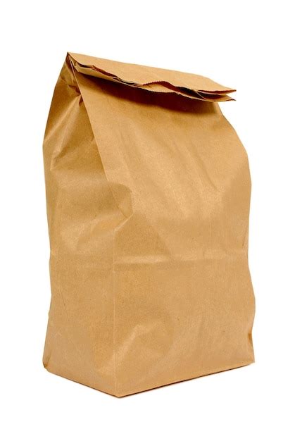 Free Photo | Brown paper lunch bag