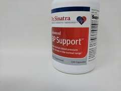 Lot of 2 Dr. Sinatra Advanced BP Support Helps Maintain Blood Pressure - 120 Capsules per Bottle ...