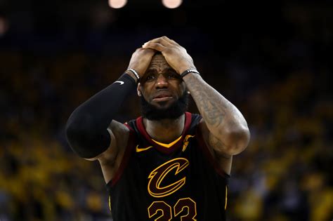 10 exasperated LeBron James photos that sum up Game 1 of NBA Finals