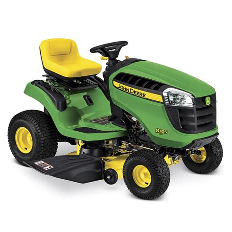 John Deere D105 17.5-HP Automatic 42-in Riding Lawn Mower at Lowes.com