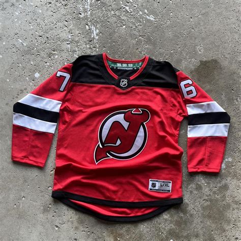 New jersey devils hockey jersey Tagged youth xl,... - Depop