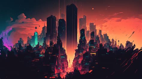 4k Cityscape Desktop Wallpaper Free Download