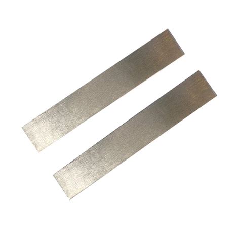 Pure Zinc Anode Sheet 2pcs (99.995% Pure) for Zinc Plating and Zinc ...