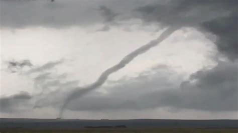 Rope tornado spotted near McLean, Texas Video - ABC News