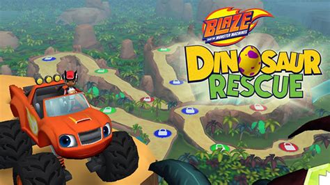 The New Blaze & the Monster Machines Dinosaur Rescue App is Full of Adventure and STEM Concepts ...