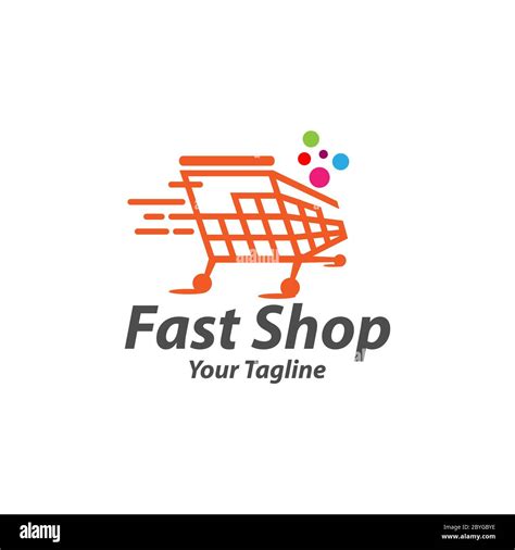 Unique Shopping And Retail Logo Template,Speed Shop And Shopping Logo ...