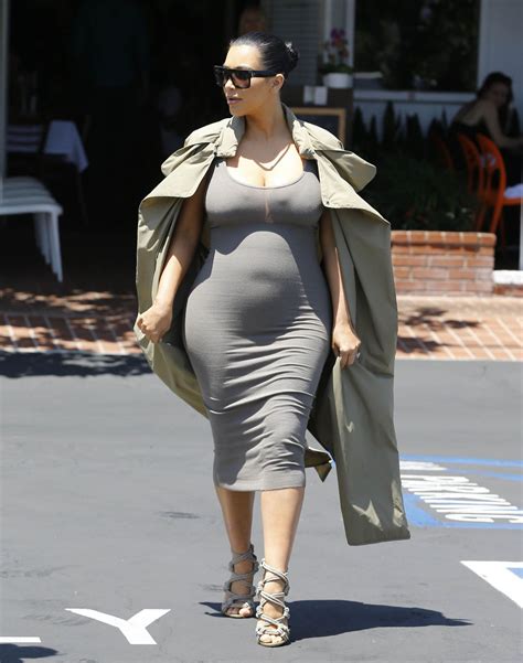 Kim Kardashian Street Fashion - Shopping in West Hollywood, July 2015