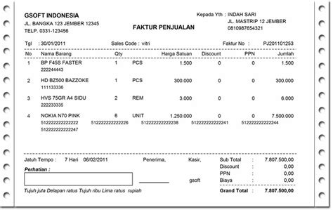 Contoh Kwitansi Pembayaran Excel Yang Benar | AmplopIN