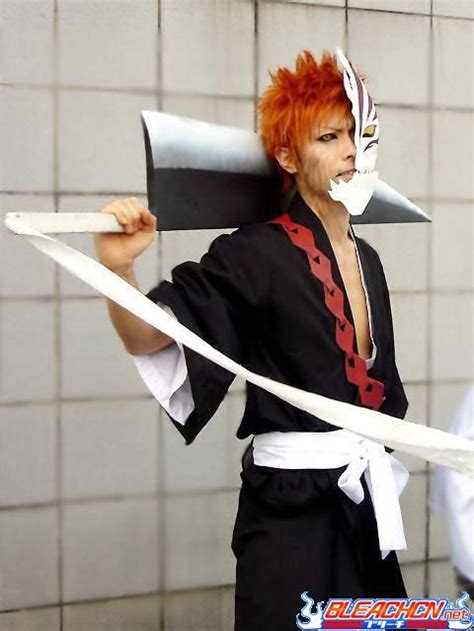 Ichigo from Bleach. The costume looks kinda tacky but I love Bleach so ...